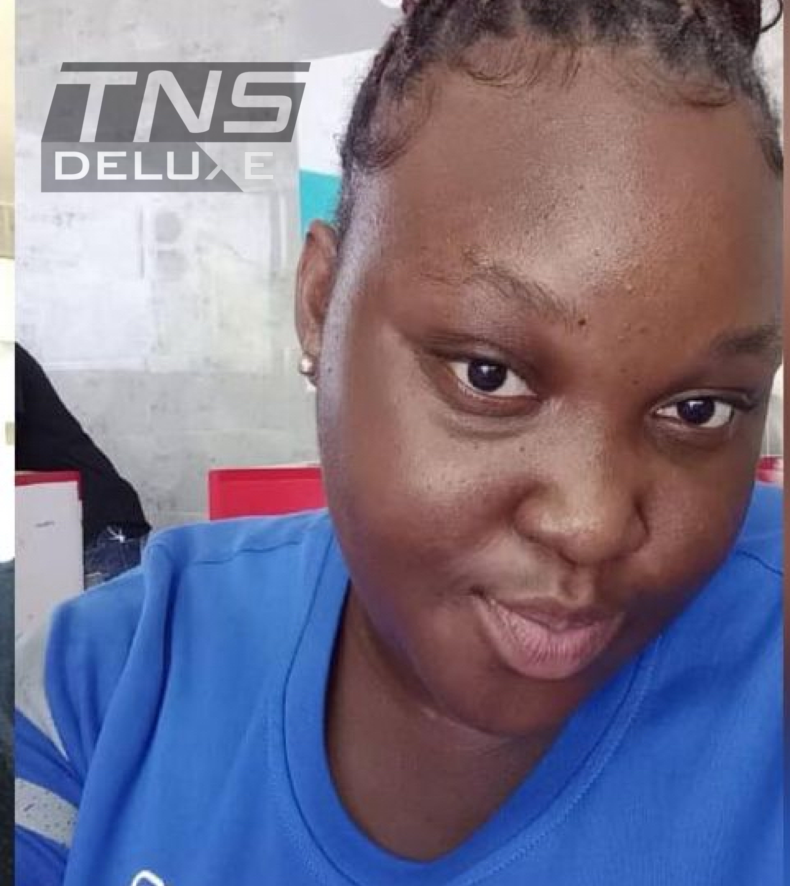 Image of a young lady with perfectly blended and healthy melanated skin after using tns skin care products